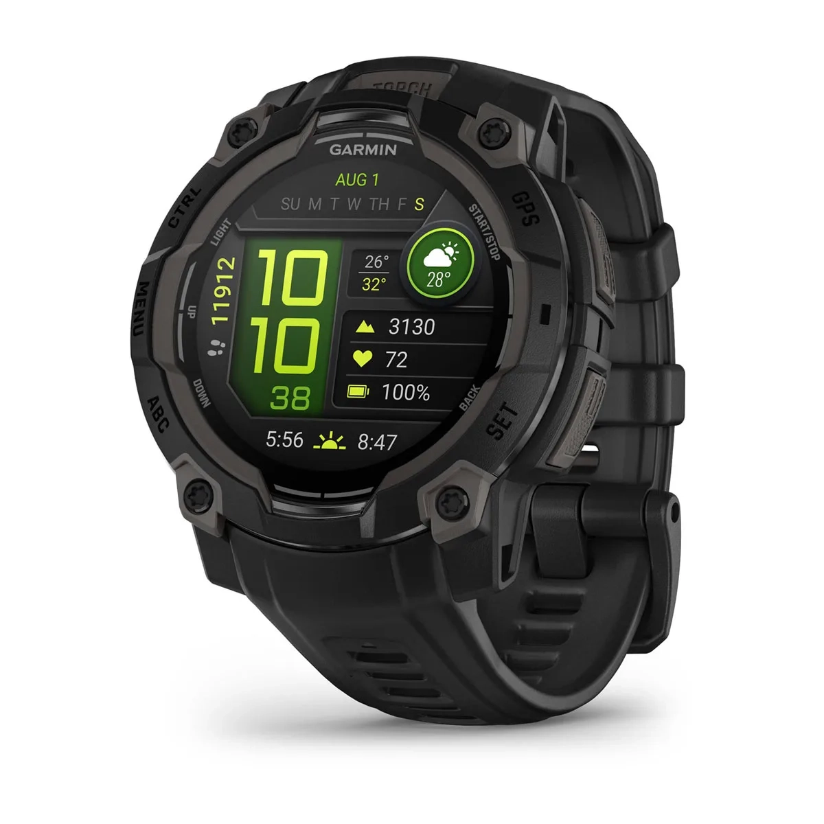 Instinct 3 – 45 mm, AMOLED