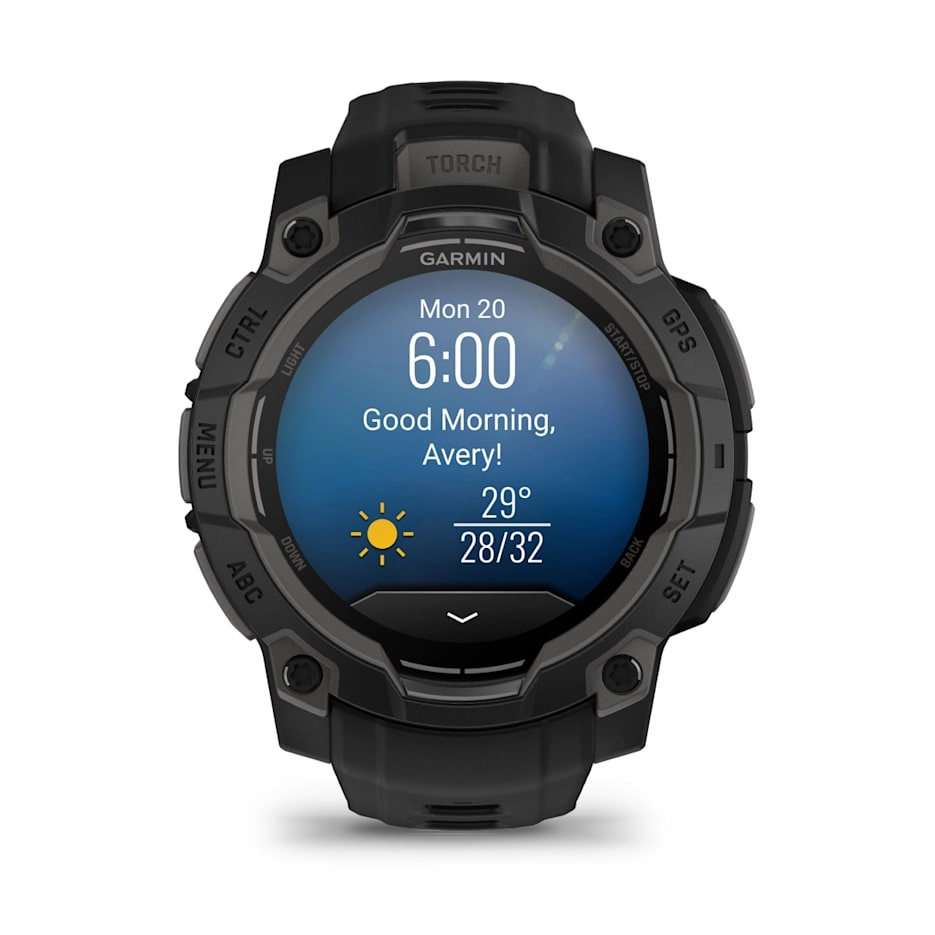 Instinct 3 – 45 mm, AMOLED